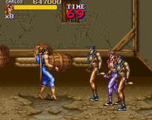 une photo d'Ã©cran de Final Fight 2 sur Nintendo Super Nes